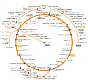 London Overground Map